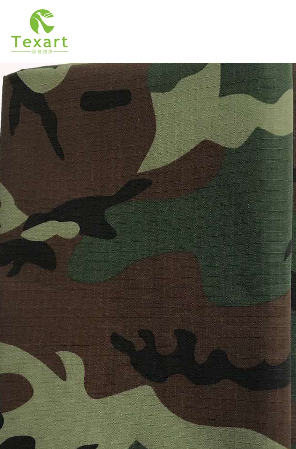 Polyester/cotton T/C Camouflage Fabric Ripstop 220GSM